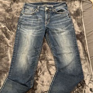 Men’s Silver Hunter Jeans-32x30